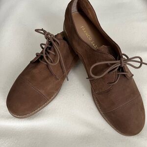 NWOT Franco Sarto Women’s Brown Suede Shoes